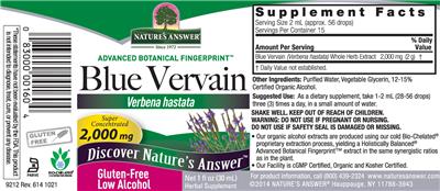 Blue Vervain 2,000 mg