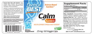 Calm With Zembrin 25 mg
