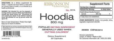 Hoodia 800 mg