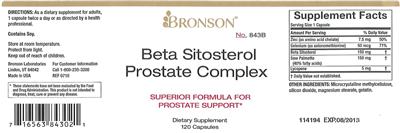 Beta Sitosterol Prostate Complex