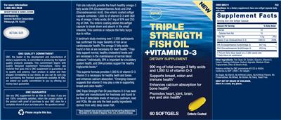 Fish Oil + Vitamin D-3