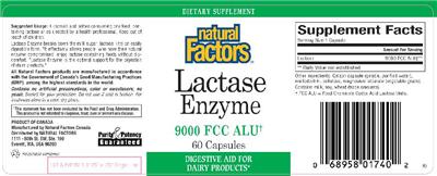 Lactase Enzyme 9000 FCC ALU