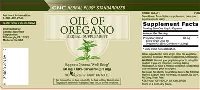 Oil Of Oregano