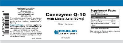 Coenzyme Q-10 with Lipoic Acid (60 mg)