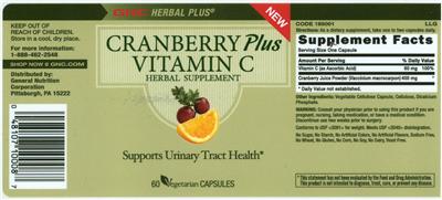 Cranberry plus Vitamin C