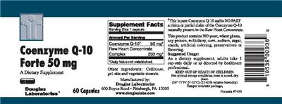 Coenzyme Q-10 Forte 50 mg