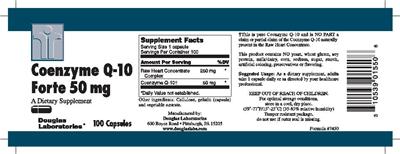 Coenzyme Q-10 Forte 50 mg