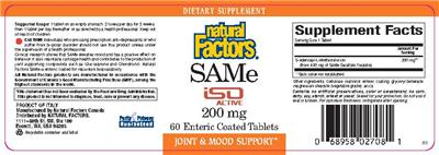 SAMe Iso Active 200 mg