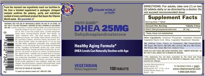 Youth Guard DHEA 25 mg