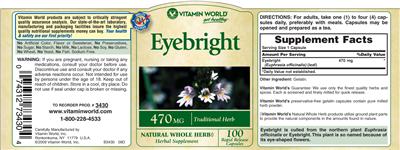 Eyebright 470 mg