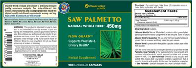 Saw Palmetto 450 mg