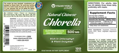 Natural Chinese Chlorella