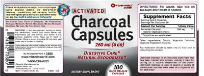 Activated Charcoal Capsules