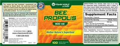 Bee Propolis 500 mg