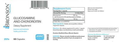 Glucosamine And Chondroitin
