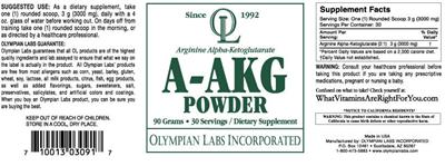 Arginine Alpha-Ketoglutarate A-AKG Powder