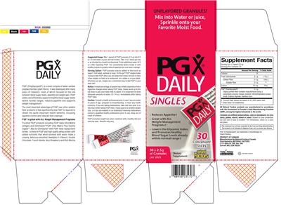 Photo of the Natural Factors PGX Daily Singles label