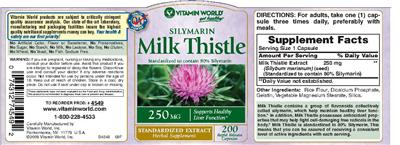 Silymarin Milk Thistle