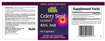 Celery Seed Extract 85% 3nB