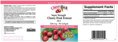 CherryRich Super Strength Cherry Fruit Extract 36:1