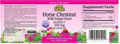 Horse Chestnut With Grape Seed Extract