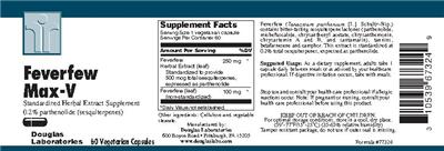 Feverfew Max-V