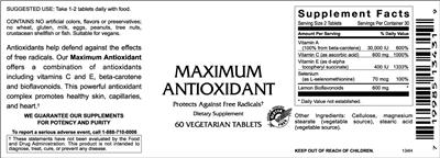 Maximum Antioxidant