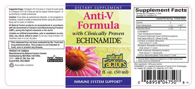 Anti-V Formula With Clinically Proven Echinamide