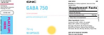 GABA 750 mg
