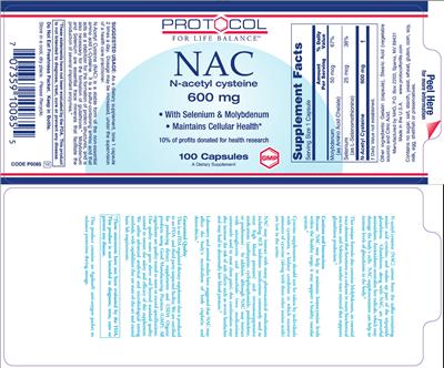 NAC N-Acetyl Cysteine 600 mg